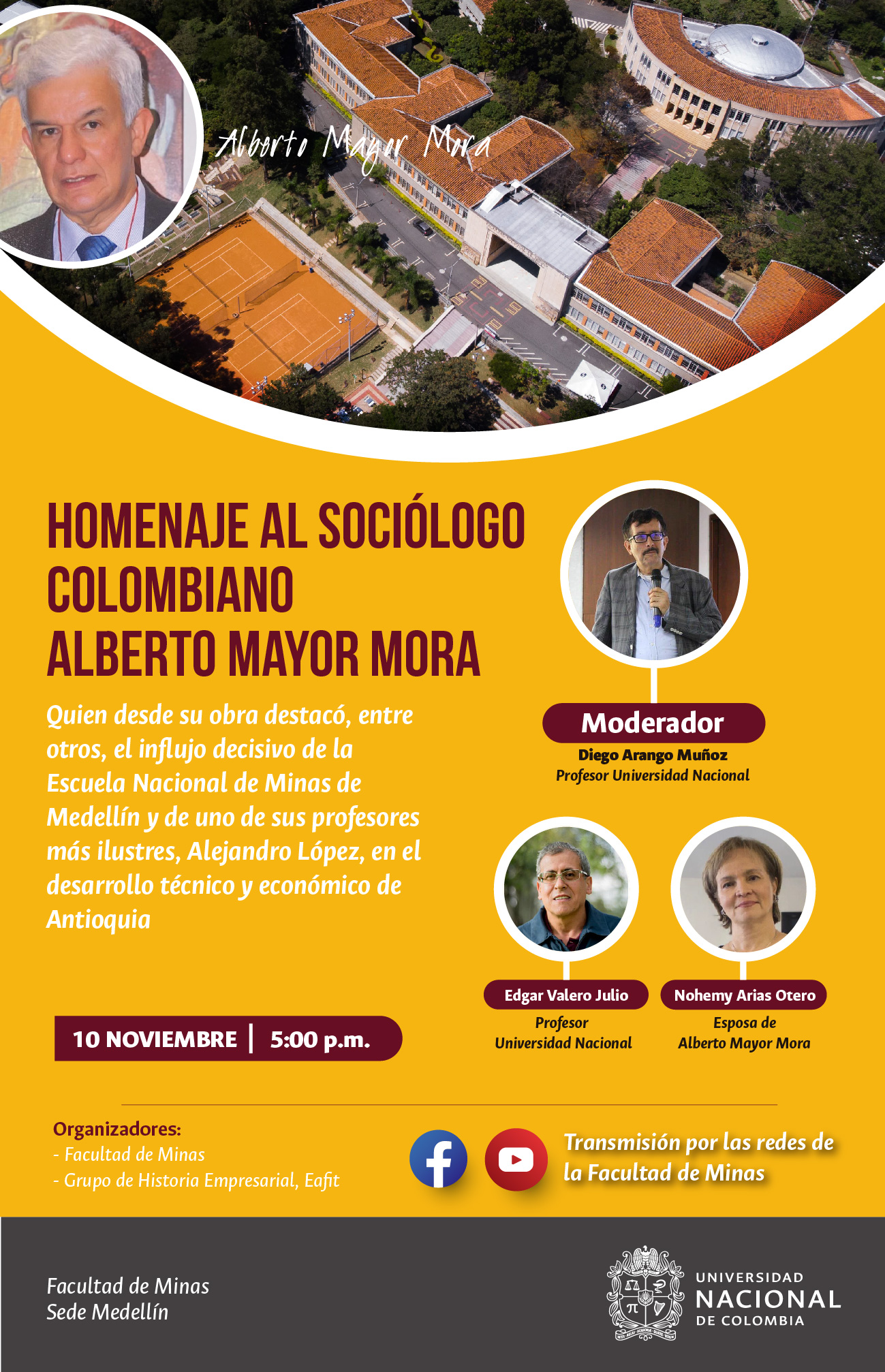 Homenaje a Alberto Mayor Mora