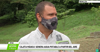 ‘Cajita mágica’ genera agua potable a partir del aire