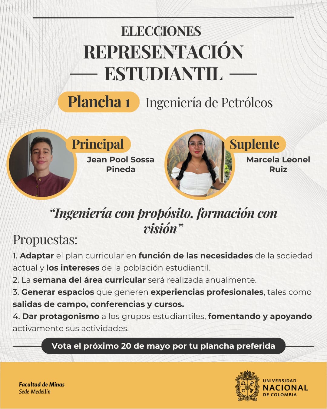 Plancha 1 - Ingeniería petróleos